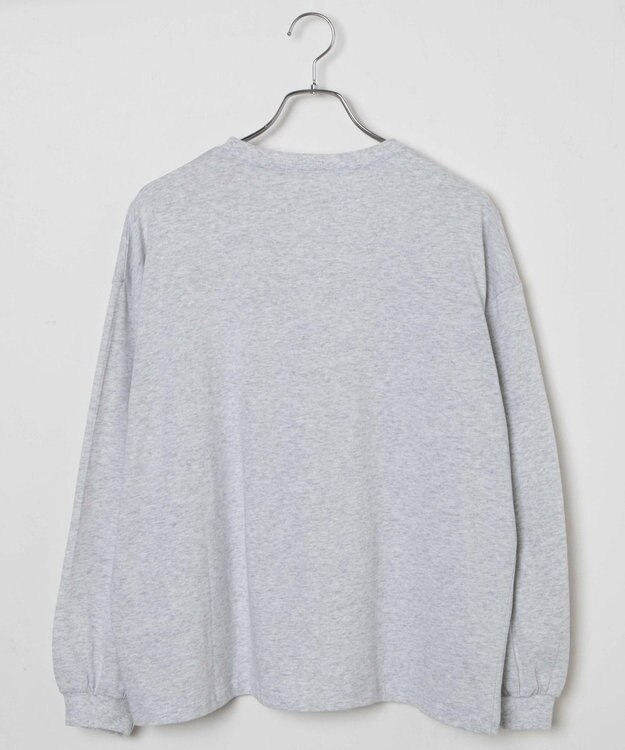 WEGO USPOLOだぼそでカラーロンT オートミール