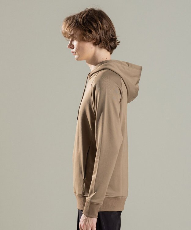 JOSEPH HOMME コットンナイロンテリー　パーカー キャメル系