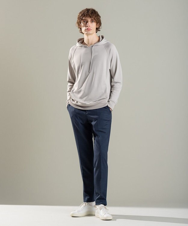 JOSEPH HOMME コットンナイロンテリー　パーカー ベージュ系