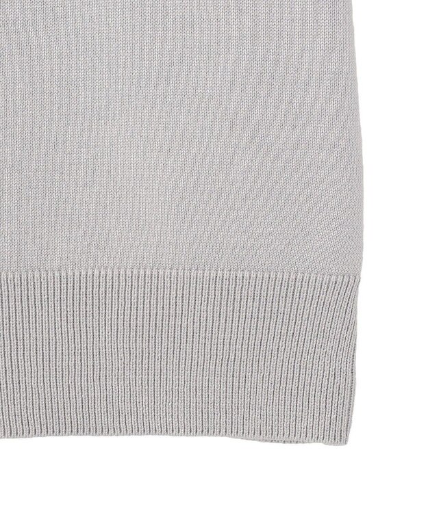 AMERICAN HOLIC 襟付き配色ニット Gray