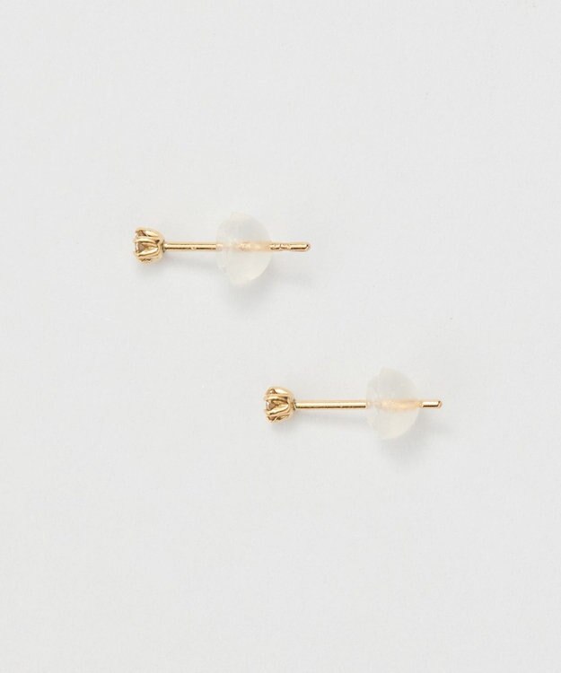 Phoebe 【K10】一粒ダイヤモンドピアス　ゴールド ゴールド