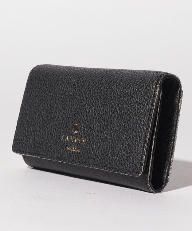 LANVIN en Bleu メラニー キーリング付きキーケース ブラック