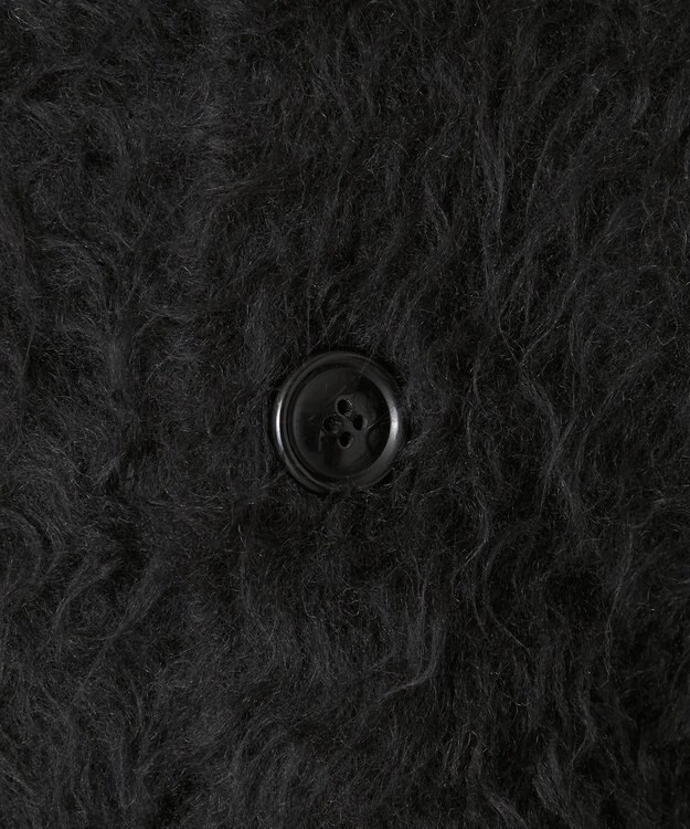 NAVE 【Nave】モヘアシャギー ショートカーディガン ブラック系