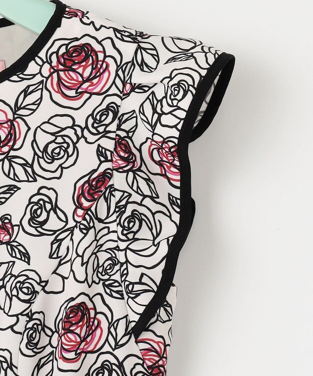 TOCCA 【消臭＆洗える！】NEWYORK CITY ROSE フリルドレス アイボリー系5