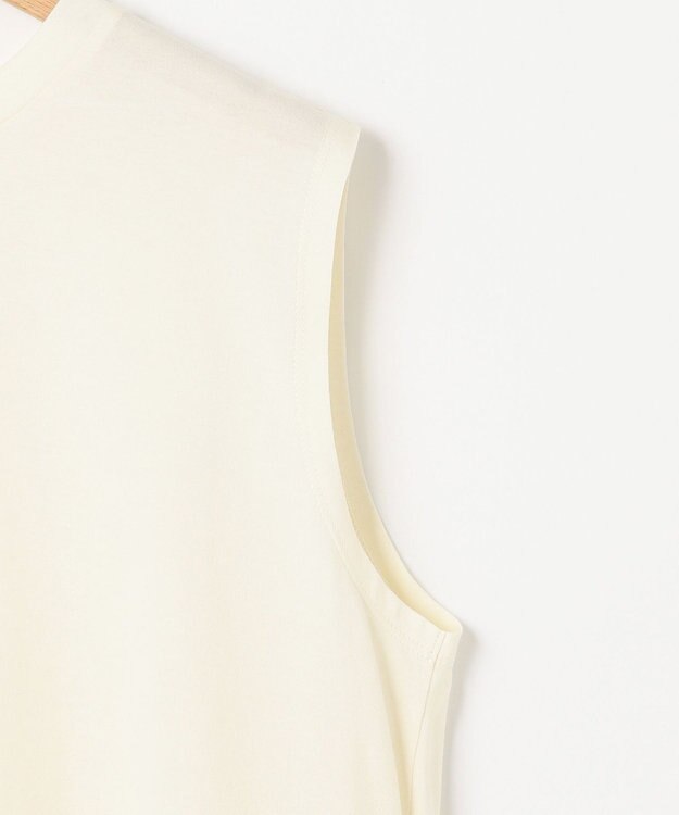 #Newans 【洗える】バックシャンデザインカットソー ホワイト系