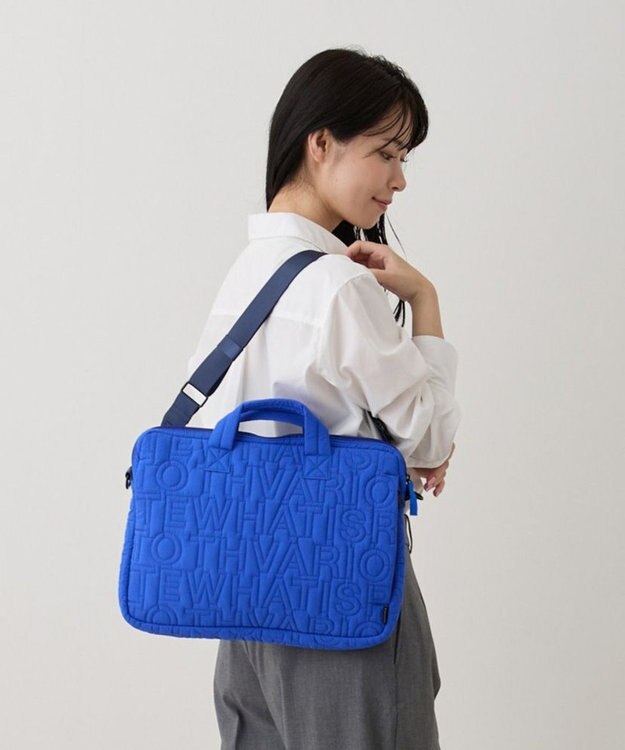 ROOTOTE 1320【オリジナル】LT.アーキャトルPC.アルファベットスープ-キルティング-A 04：ブライトブルー