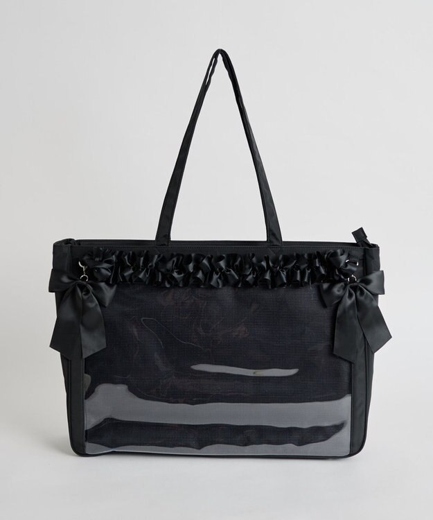 WEGO 【痛バ＆推し活グッズ】ときめきプレーン痛バッグLL ブラック