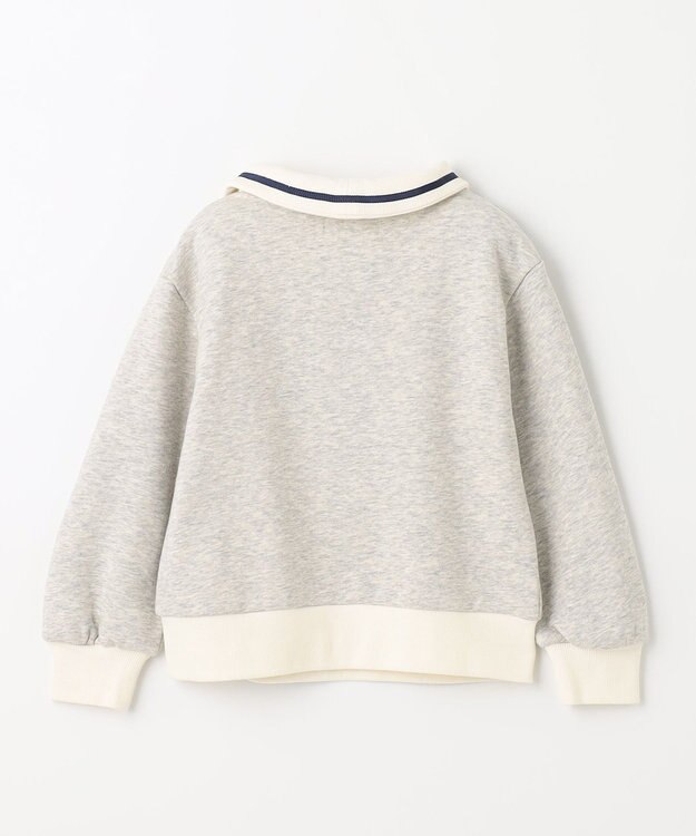 組曲 KIDS 【110-140cm】セーラージップ トップス オートミール系