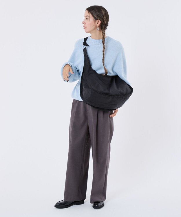 LeSportsac LARGE SPORTSAC/リサイクルドブラックJP リサイクルドブラックJP