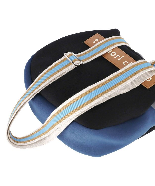 tsumori chisato CARRY ネコかおウレタン ショルダーバッグ 小サイズ 猫モチーフ ブラック