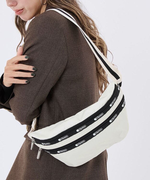LeSportsac HERITAGE BELT BAG/スペクテイターサンドバー/ブラック スペクテイターサンドバー/ブラック