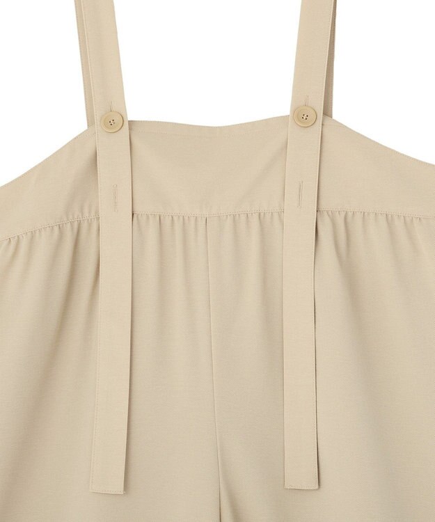 Green Parks スカーチョサロペット Beige