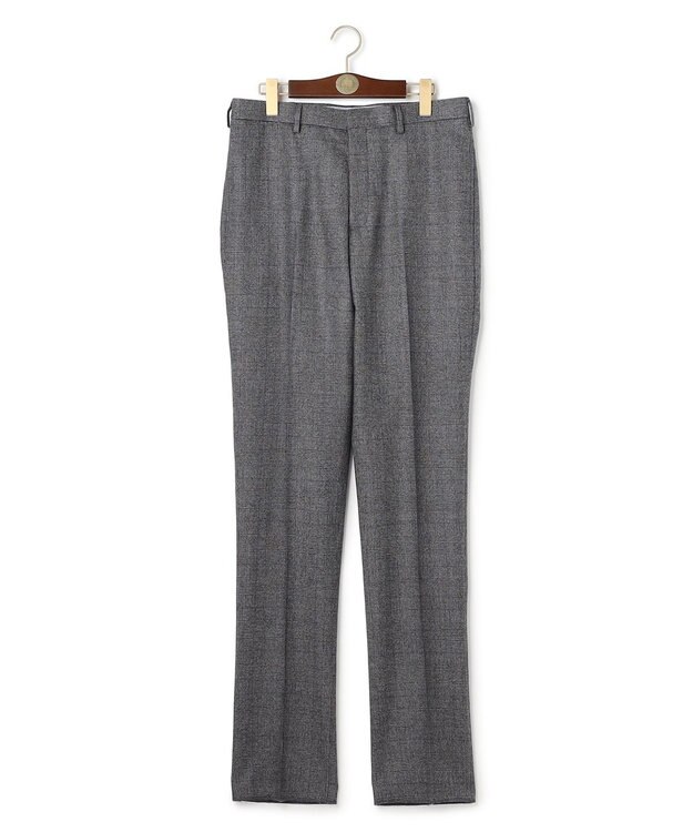 J.PRESS MEN 【ストレッチ / 洗える】トリートメントウールグレナガード スラックス ネイビー系4