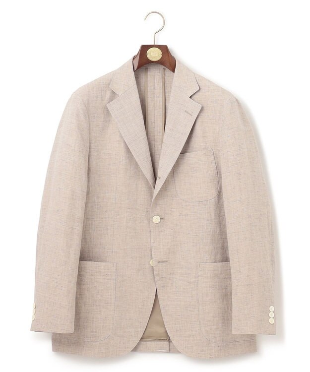 J.PRESS MEN リネンキャンブリック ジャケット アイボリー系