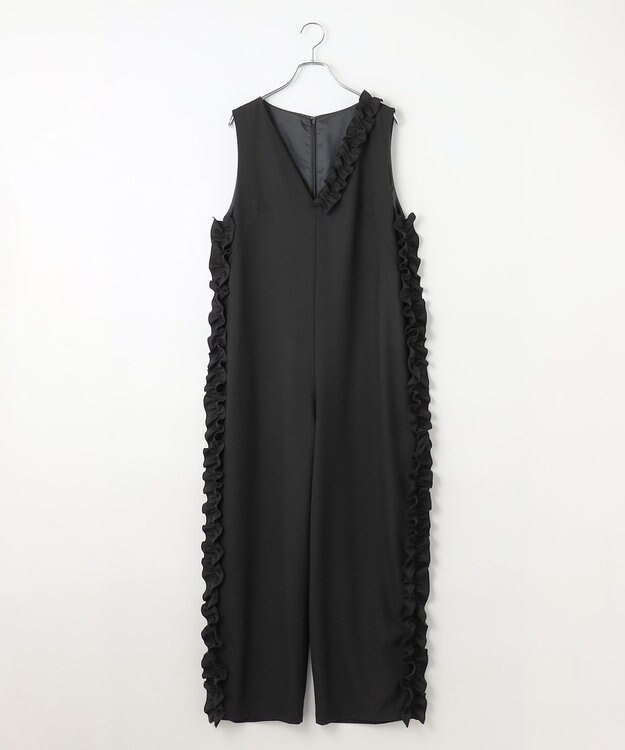 #Newans 【洗濯機可能/ストレッチ】ホイップクリームオールインワン ブラック