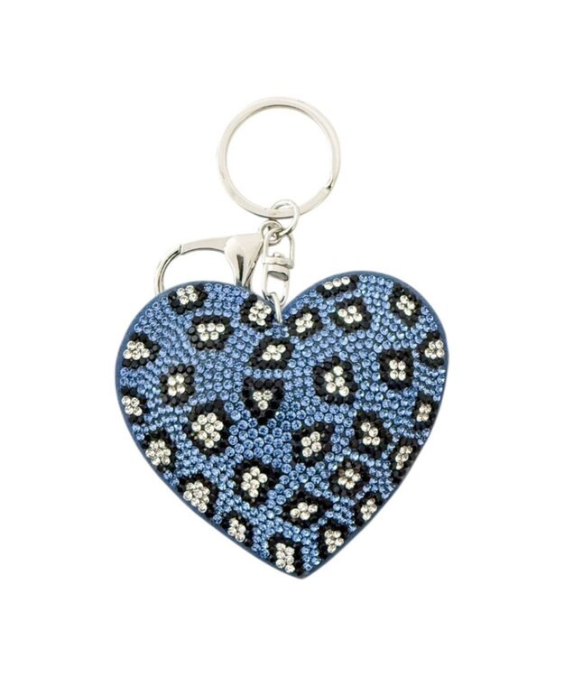 WEGO キラキラハートキーホルダー 柄9
