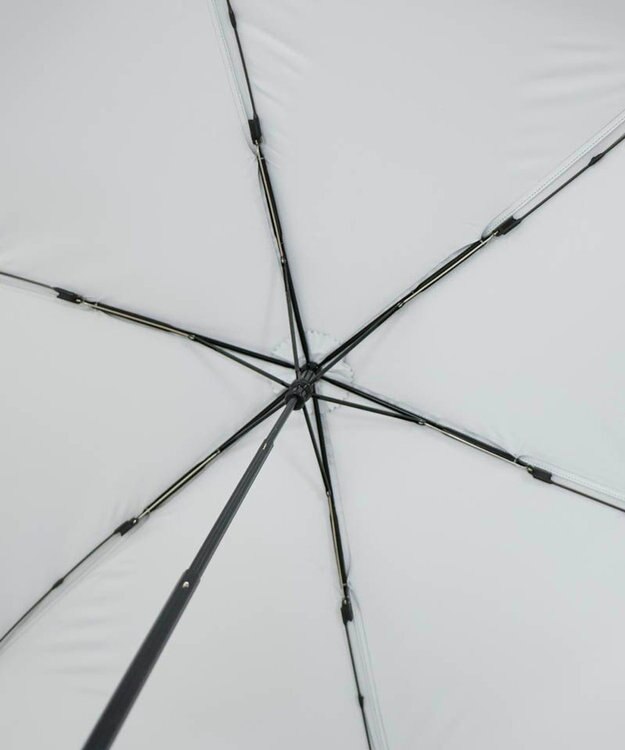 AURORA Blao（ブラオ）超耐風 無地オールシーズン傘（折りたたみ・55㎝） シルバーグレー