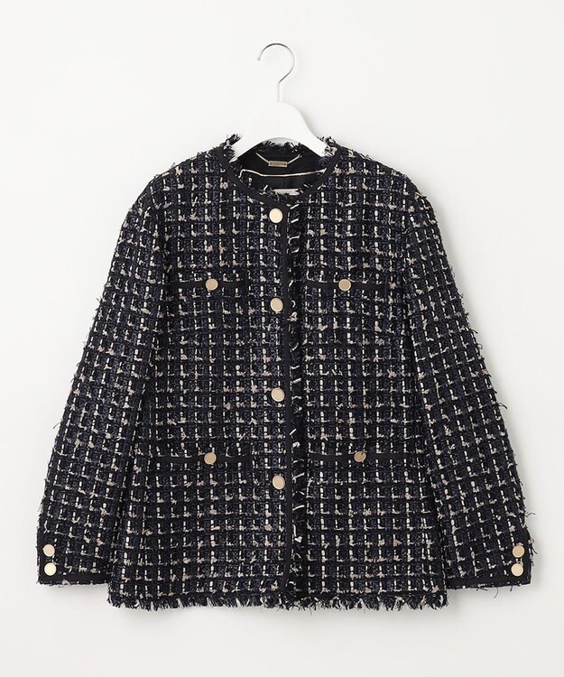 ファンシーツイード ジャケット / 自由区 | ファッション通販 ファンシーツイード ジャケット / 自由区 | ファッション通販