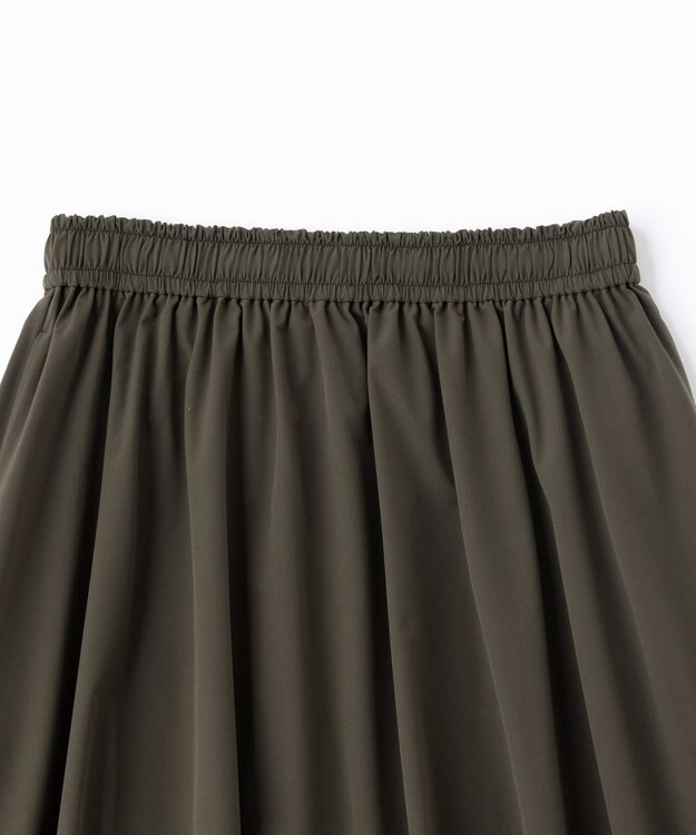 UNFILO FINE MOVE フレアスカート [NEW]カーキ