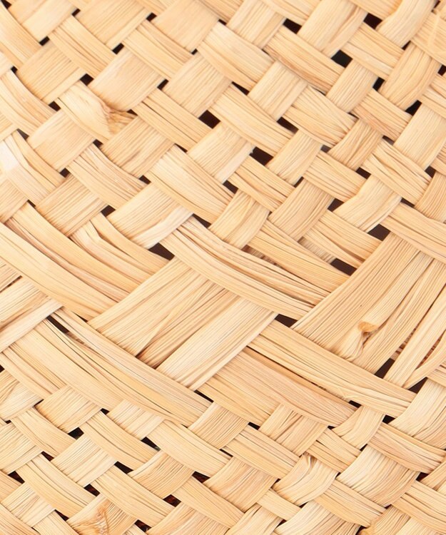 J.PRESS YORK STREET 【WOMEN】ラフィアバケットハット ベージュ系