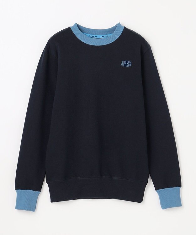 J.PRESS KIDS 【140-170cm】Jバックロゴ エンブロイダリー トレーナー ネイビー系