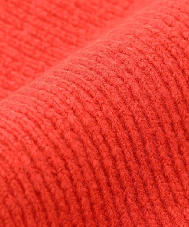 BEIGE， 【洗える】BERTAINA / コットンフーディマフラー Red Orange