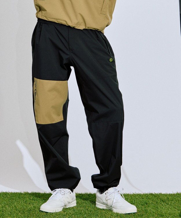 PW CIRCULUS 【 耐水圧20000mm  / レイン対応 】【UNISEX】防水レインパンツ ゴルフ ブラック系