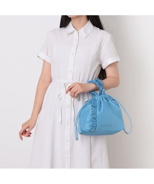 LANVIN en Bleu マイル マルチショルダーバッグ ライトブルー