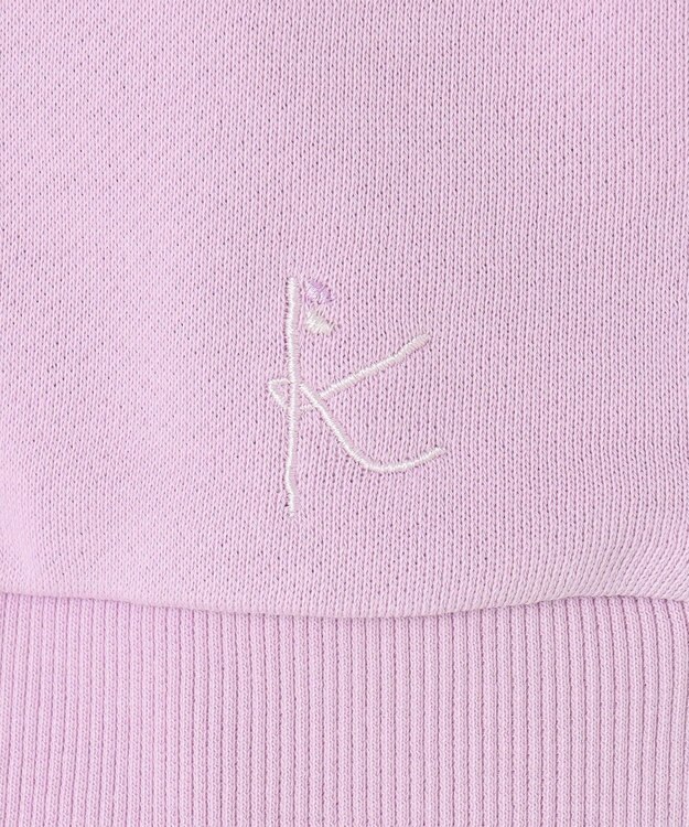 組曲 KIDS 【110-140㎝】レース トレーナー ラベンダー系