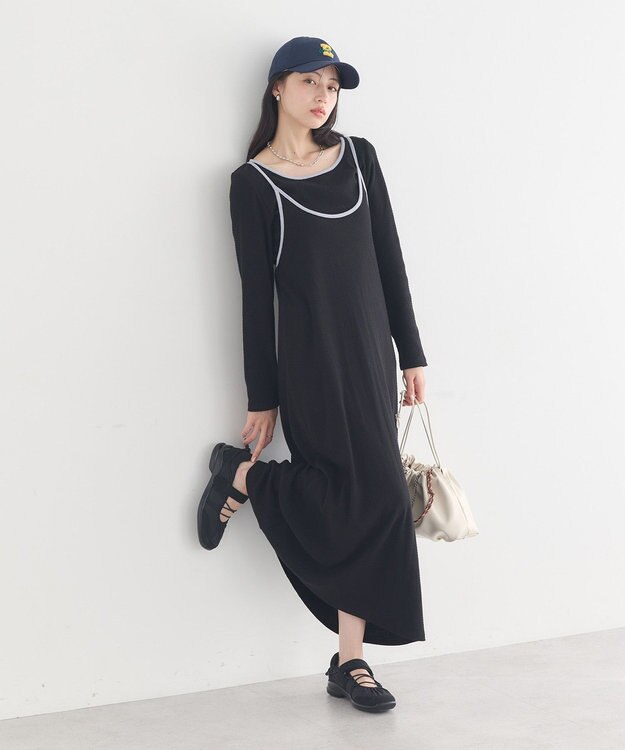 earth music&ecology 【予約】ドローコードスニーカー ブラック