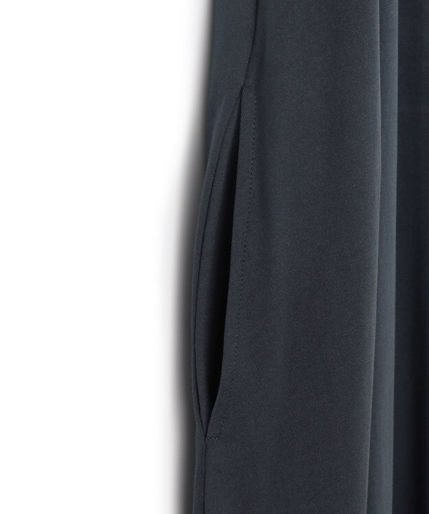 J.PRESS YORK STREET 【WOMEN】キャップスリーブ ワンピース ネイビー系