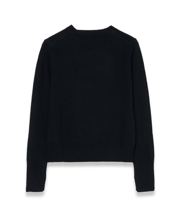 JOSEPH 【FOUNDATIONS】ライトピュアカシミヤ　ラウンドネックニット Black