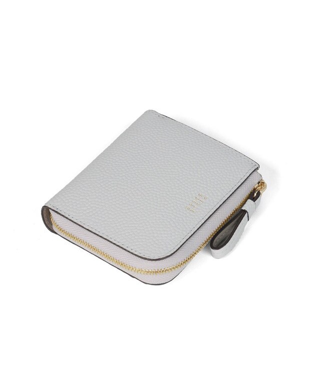 PELLE BORSA L字ファスナーミニ財布 Fine Goods フィーネグッズ 5444 アイスグレー