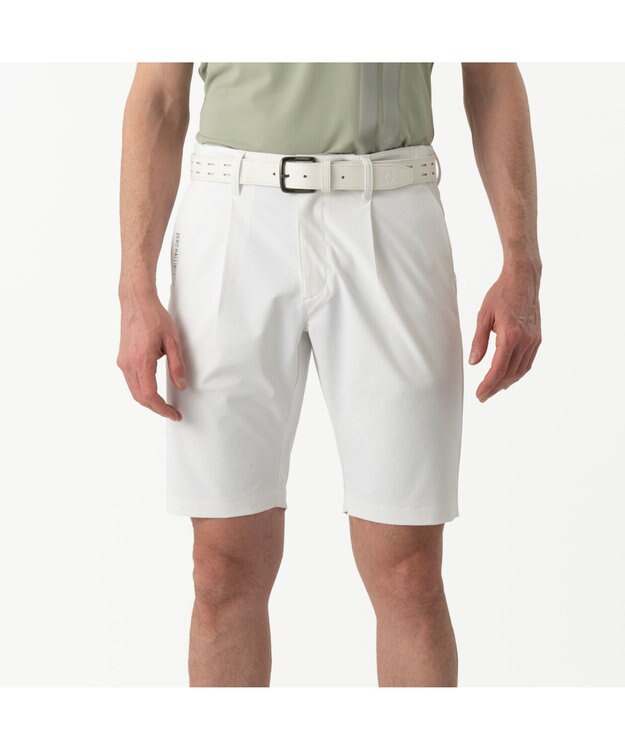 ZERO HALLIBURTON 透け防止 ホワイトショートパンツ ZHG-M6S12 85202 ホワイト