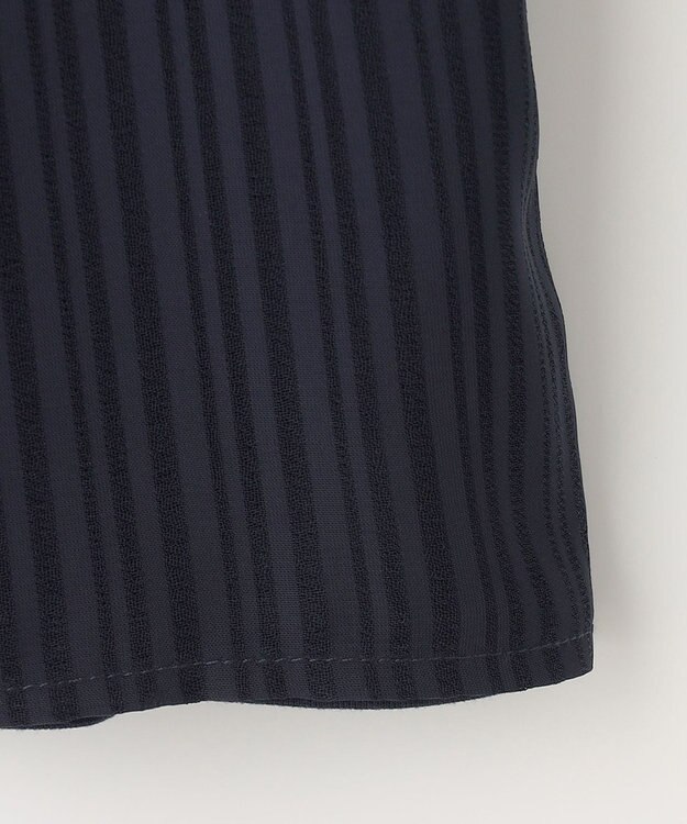 ANY SIS L 【吸水速乾・UVケア】コンフォートジャージー シフォンコンビ カットソー ネイビー