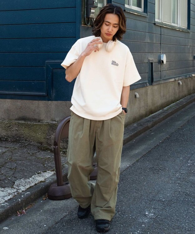 WEGO グラフィックスウェT（SS） オフホワイト