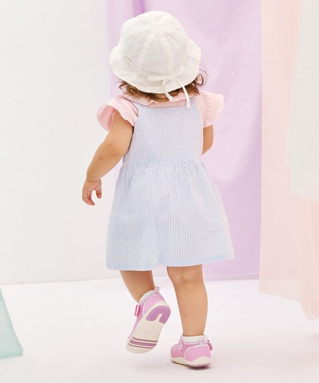 MIKI HOUSE HOT BISCUITS 【40-52cm】 チューリップハット(帽子) 白