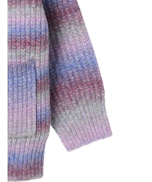 AMERICAN HOLIC グラデーションニットカーディガン Purple