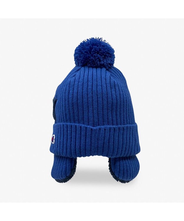 林八百吉商店 Champion キッズ　リブ耳付きワッチ ブルー