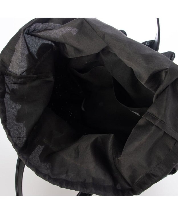 UNBILLION カシュカシュ cachecache / フリルカゴバッグ ブラック