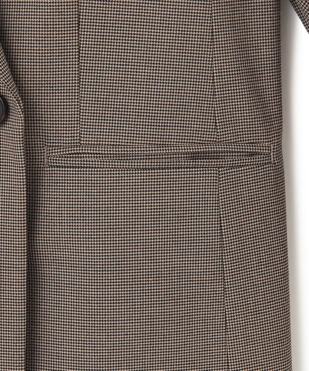 UNFILO L ダブルブレスト ジャケット ハウンドトゥース