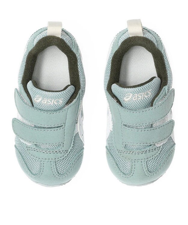 ASICS WALKING アイダホ BABY N グレーブルー×ホワイト