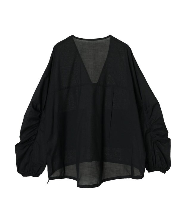 AMERICAN HOLIC イージーケア＋接触冷感　シアーブルゾン Black