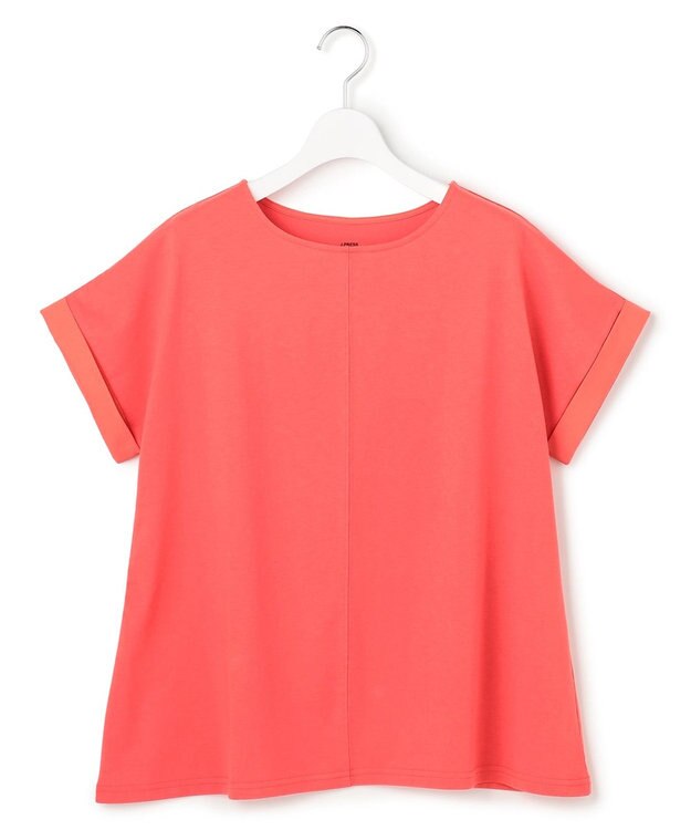 J.PRESS YORK STREET 【WOMEN】バックファブリック プルオーバー オレンジ系