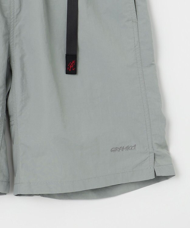 UNFILO GRAMICCI パッカブル ショートパンツ ライムストーン グレー