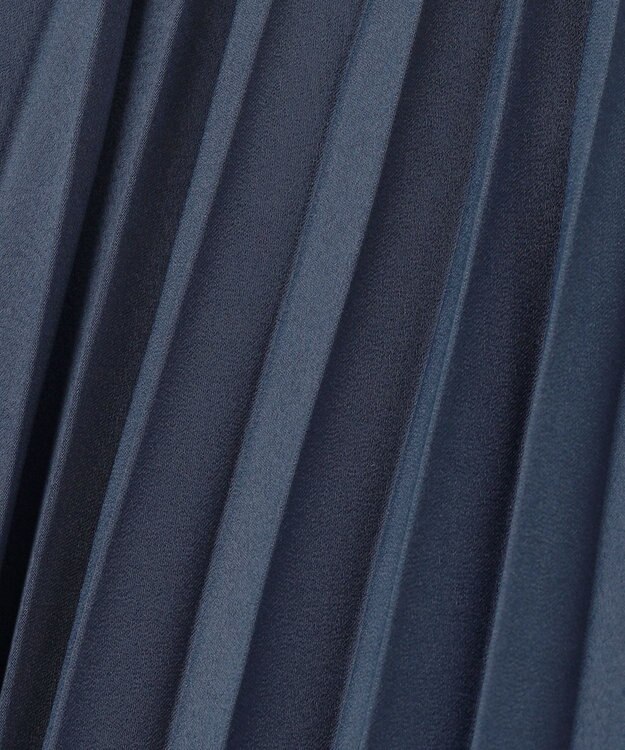 組曲 【WEB限定・2SET】ポンチトップス×プリーツスカートセットアップ ブルー×ネイビー系