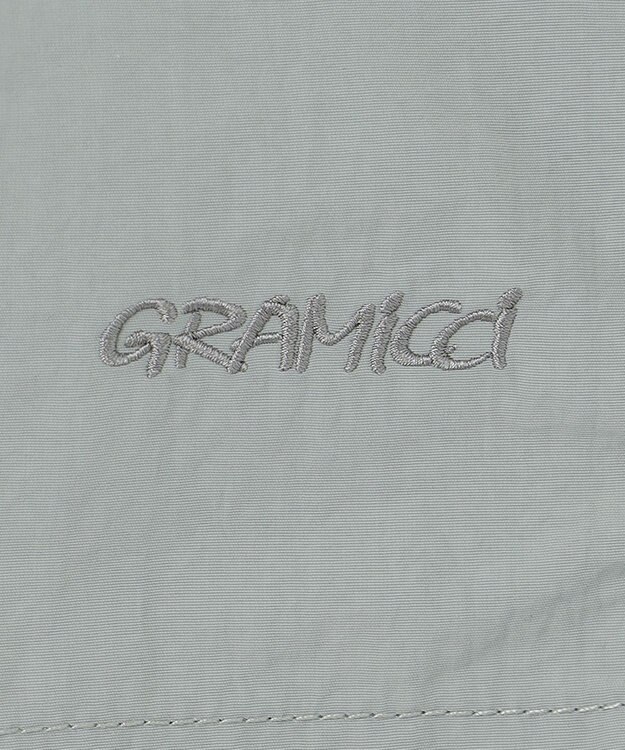 UNFILO GRAMICCI パッカブル ショートパンツ ライムストーン グレー