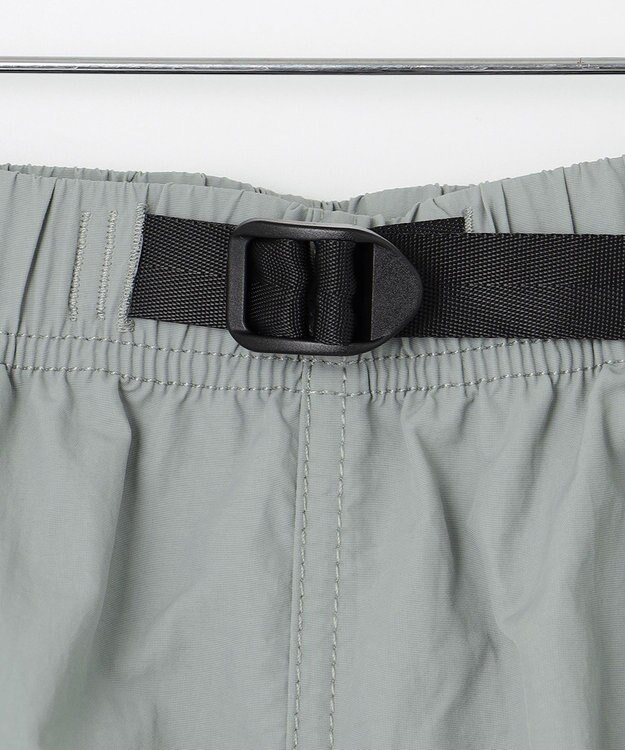 UNFILO GRAMICCI パッカブル ショートパンツ ライムストーン グレー