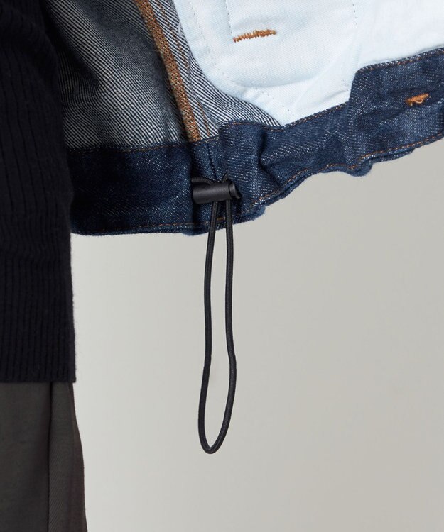 NAVE 【Nave　セットアップ可/洗える】14ozデニム ブルゾン ワンウォッシュ系