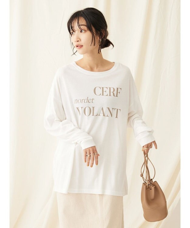 CRAFT STANDARD BOUTIQUE Ｃｅｒｆーｖｏｌａｎｔ　ロゴロンＴＥＥ B